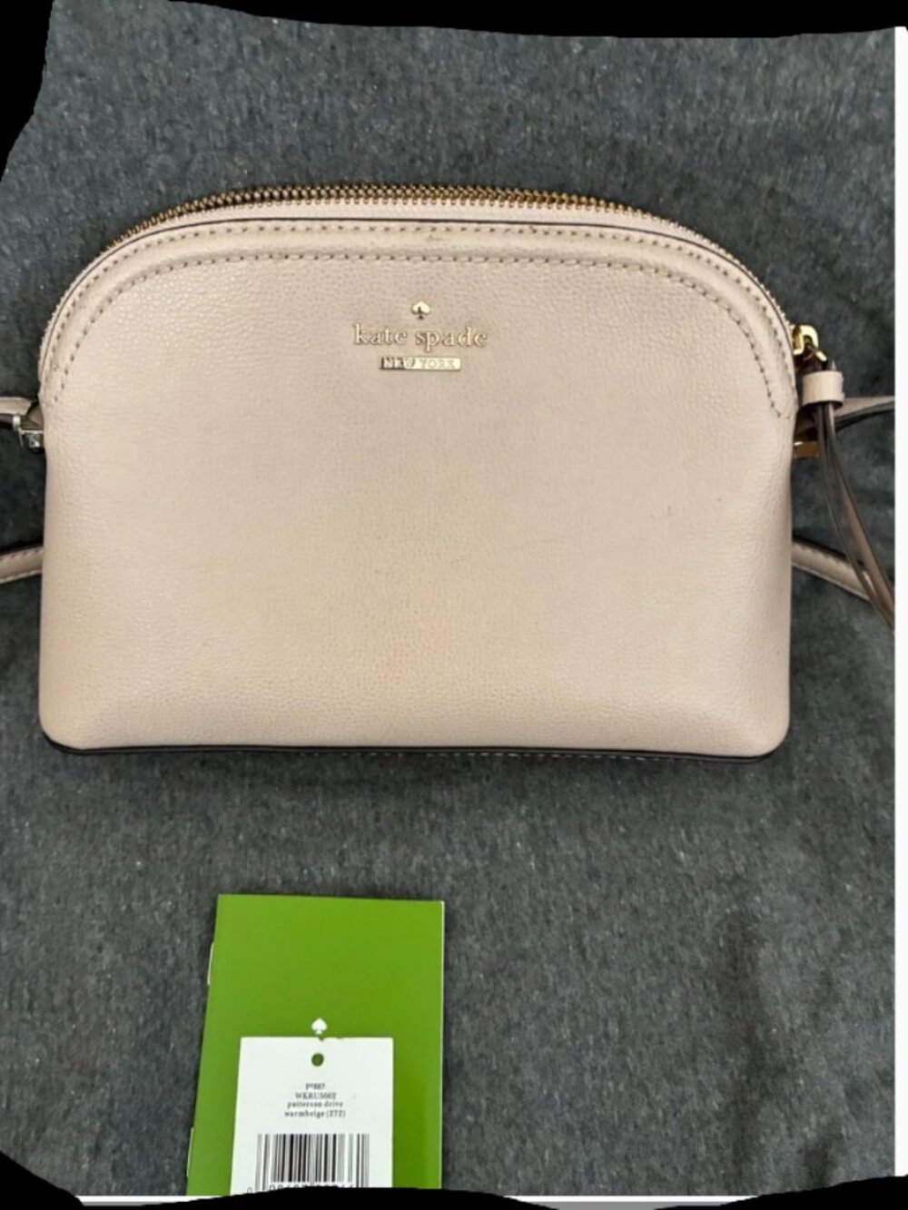 Kate Spade Pebbled Leather Blush Crossbody Bag – NWT – Elegant, Feminine, Everyd - Picture 4 of 7